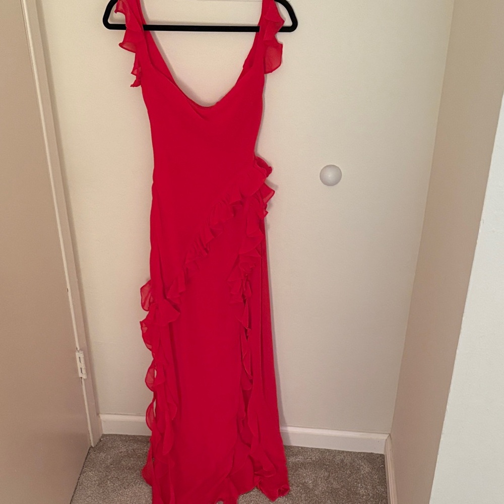 House of CB Red Maxi Dress
